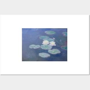 Nymphéas, effet du soi ( Water lilies, effect of the self) - Claude Monet Posters and Art